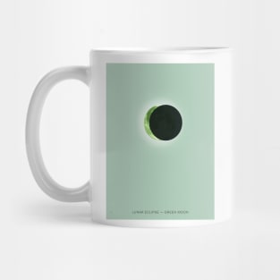 Lunar Eclipse - Green Moon Mug